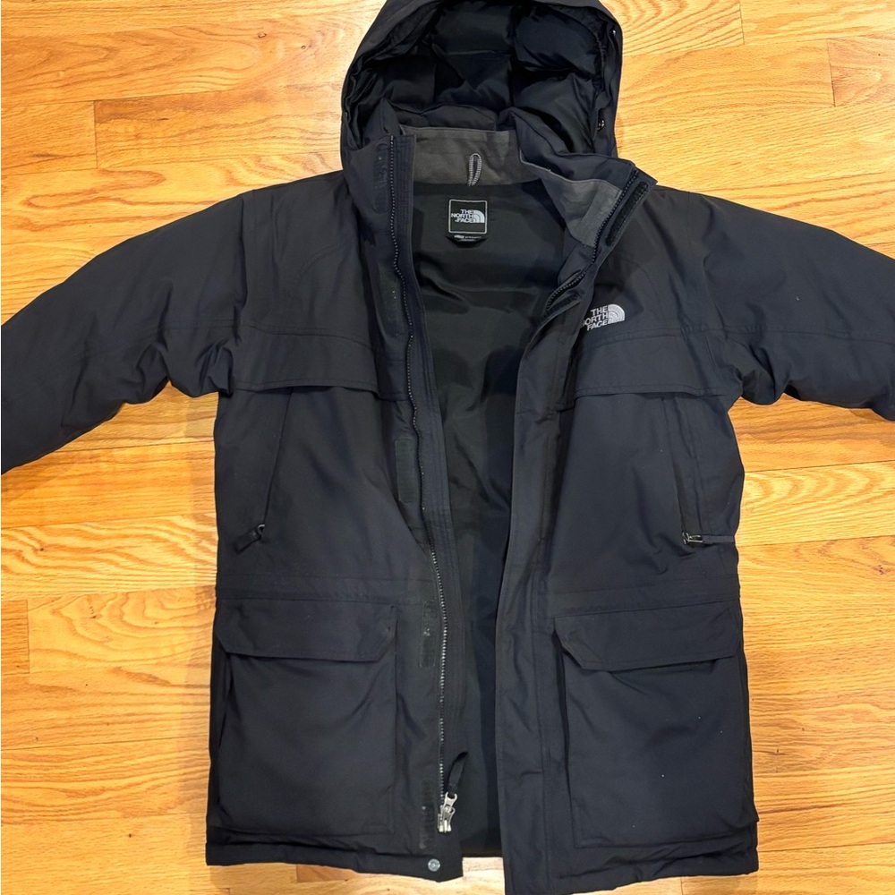 The North Face Black Hyvent 550 Down Parka